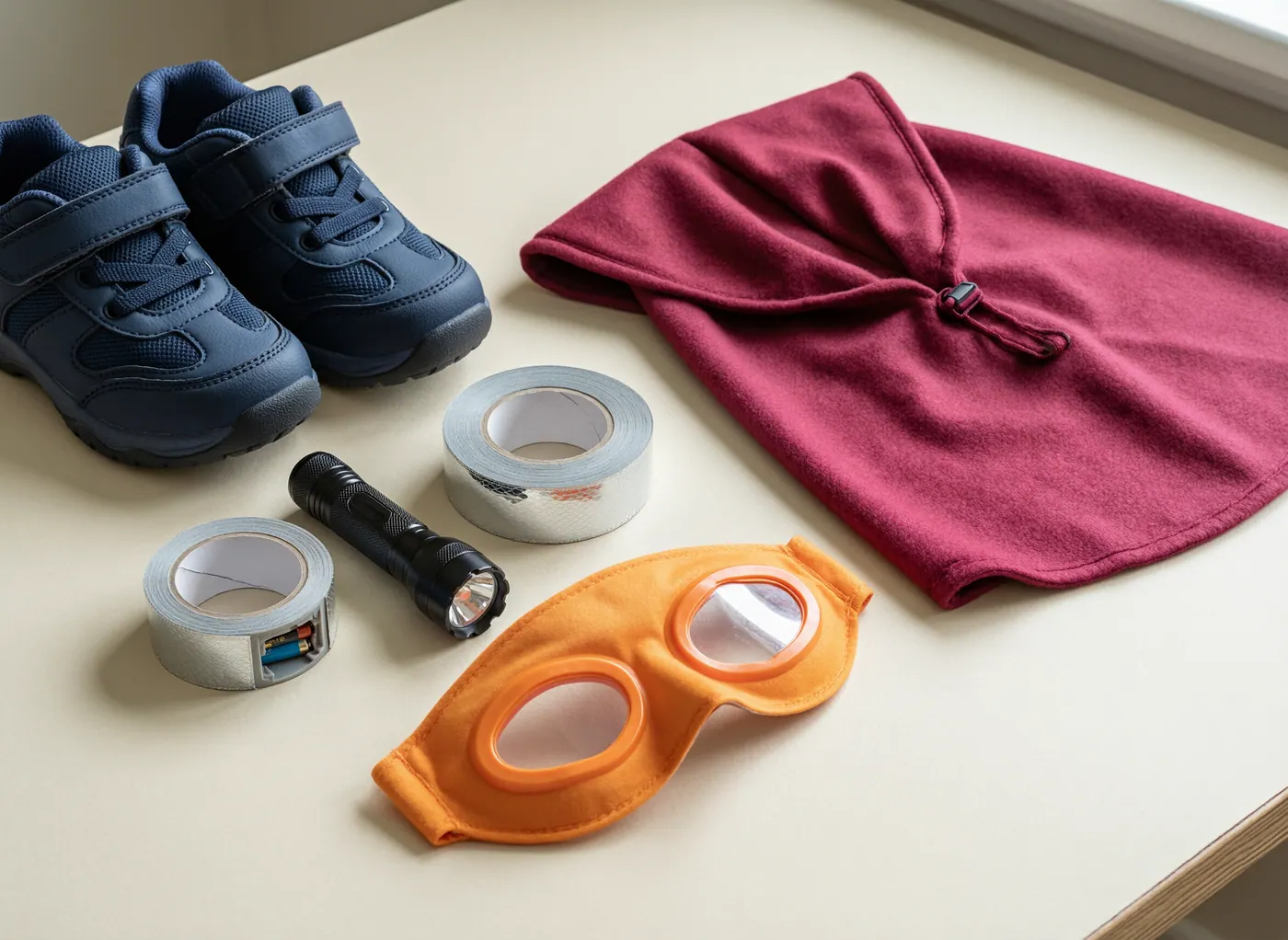 Guide image for Kids Costume Safety Checklist: Masks, Cords, Shoes, Batteries, and Face Paint