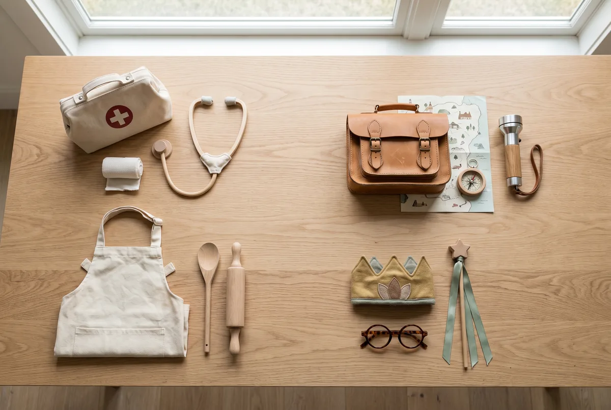 Guide image for Best Pretend-Play Accessories to Keep in a Dress-Up Box