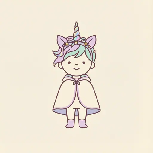 Unicorn dress-up theme